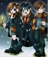 le trio sous la neige